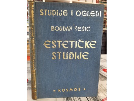 Estetičke studije - Bogdan Šešić