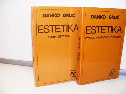 Estetika povijest filozofskih problema 1-2, Danko Grlić