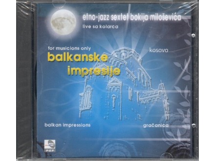 Etno-Jazz Sextet Bokija Miloševića  CD