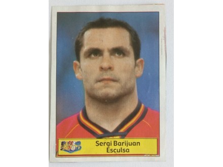 Euro 2000, sličica Esculsa, vađena
