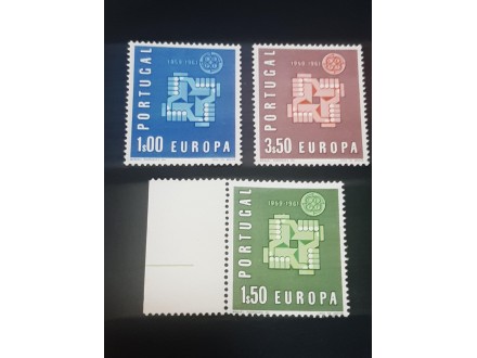 Europa CEPT - Portugal 1961. ** Komplet serija