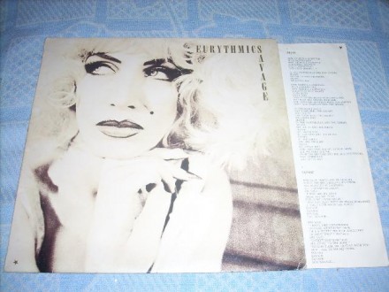 Eurythmics - Savage LP Jugoton 1987.