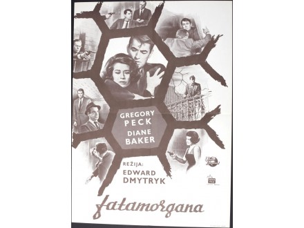 FATAMORGANA filmski plakat GREGORY PECK