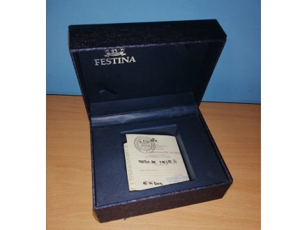 FESTINA kutija za sat + sertifikat