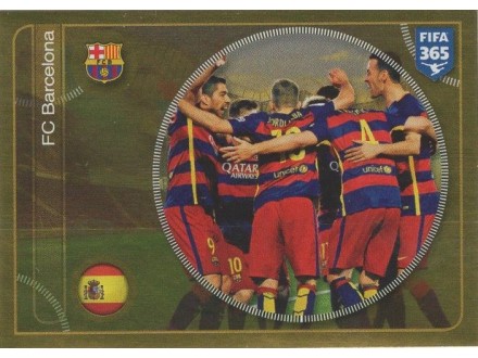 FIFA 365 2017 sličica br.064 ( 64 ) radovanje Barcelona