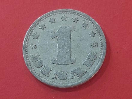 FNRJ  - 1 dinar 1953 god