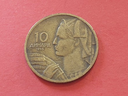 FNRJ  - 10 dinara 1955 god