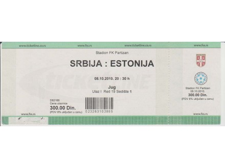 FUDBAL: SRBIJA - ESTONIJA 08.10.2010 - CELA