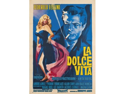 Federico Fellini / Felini - La dolce vita (A3 format)