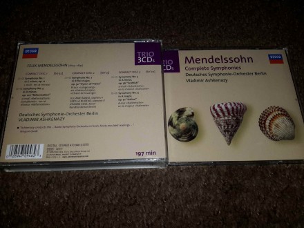 Felix Mendelssohn - Complete symphonies 3CDa , ORIG.