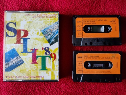 Festival zabavne glazbe SPLIT 89 - 2 kasete