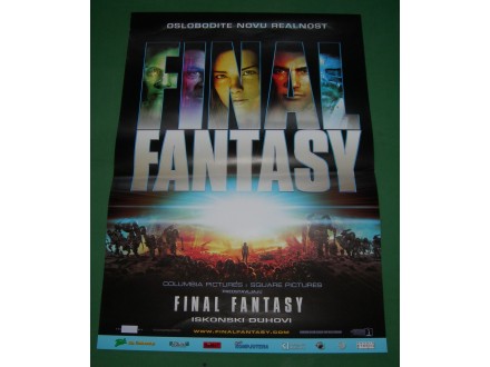 Final Fantasy, iskonski duhovi, 2001. - filmski plakat