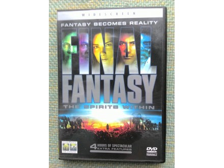 Final fantasy The spirits within 2 x dvd