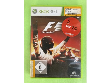 Formula F1 - Xbox 360 igrica