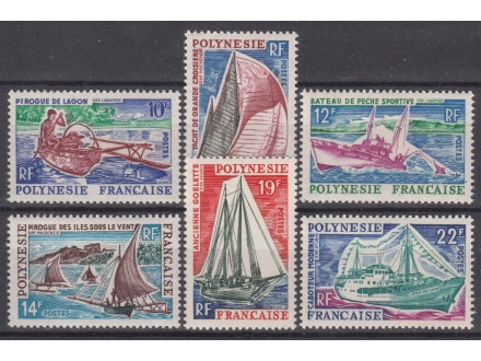 Francuska Polinezija 1966 serija **