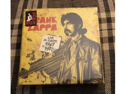 Frank Zappa - Live in Europe, 5CD Box Set, Celofan