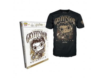 Funko Boxed Tee: HP - Quidditch Harry