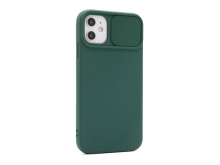 Futrola Cam Shield colorful za Iphone 11 tamno zelena