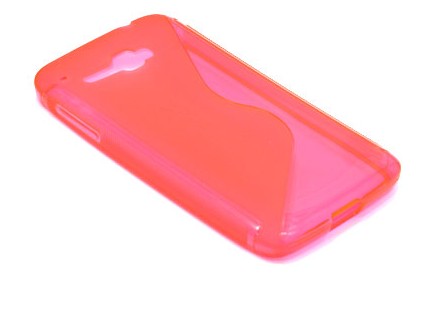 Futrola PVC S-SHAPE za Alcatel OT-5035D X-Pop roze