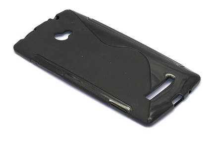 Futrola PVC S-SHAPE za HTC Accord 8X crna