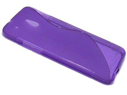 Futrola PVC S-SHAPE za HTC ONE mini ljubicasta