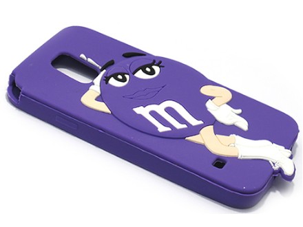 Futrola gumena M za Samsung Galaxy S5 G900 ljubicasta