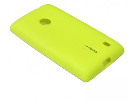Futrola silikon CANDY Comicell za Nokia 520 Lumia zuta