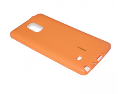 Futrola silikon CANDY Comicell za Samsung N910 Galaxy Note 4 narandzasta