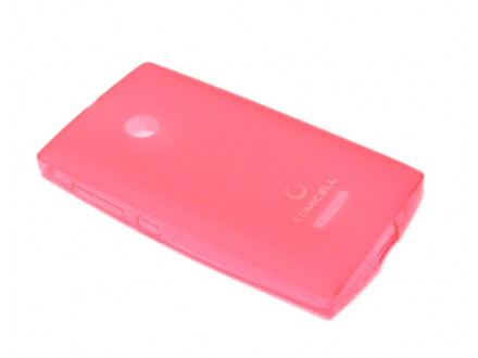 Futrola silikon DURABLE za Microsoft 435 Lumia pink