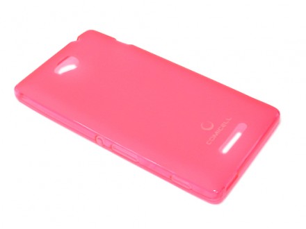 Futrola silikon DURABLE za Sony Xperia C C2305 pink