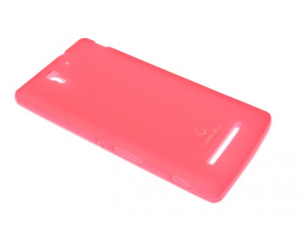 Futrola silikon DURABLE za Sony Xperia C3 Dual D2502 pink