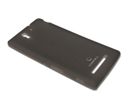 Futrola silikon DURABLE za Sony Xperia C3 Dual D2502 siva