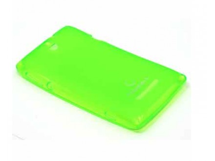 Futrola silikon DURABLE za Sony Xperia E C1505 zelena