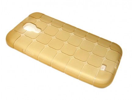 Futrola silikon FINE za Samsung G900 Galaxy S5 zlatna