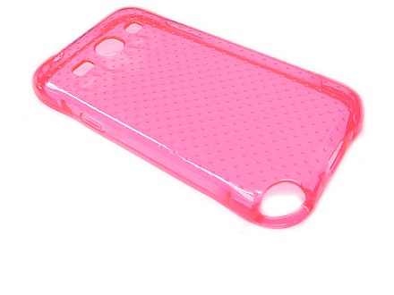 Futrola silikon SPOTS za Samsung G3500/G3502 Galaxy Core Plus pink