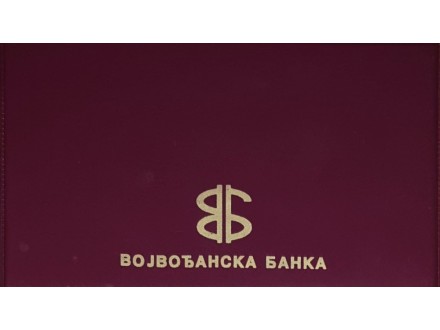Futrola za Čekove `VOJVOĐANSKA BANKA` Jugoslavija