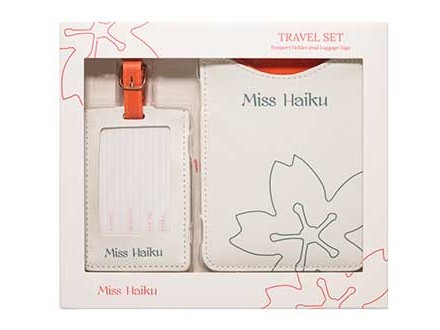 Futrola za pasoš i tag za kofer set - Miss Haiku - Miss Haiku