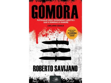Gomora - Roberto Savijano  + poklon  NOVO!!!