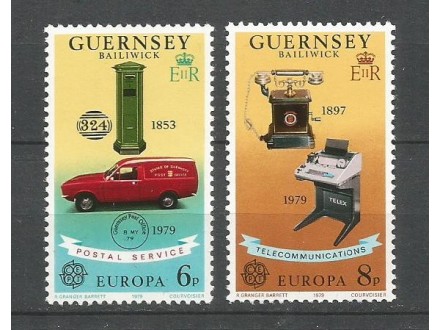 Guernsey 1979. EVROPA CEPT cista serija