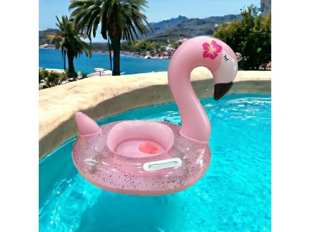 Guma za plivanje Roze FLAMINGO