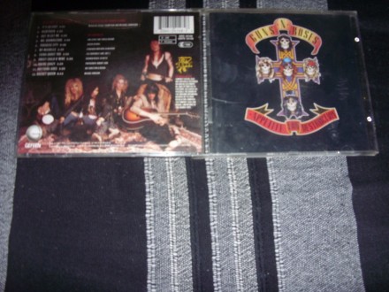 Guns N` Roses ‎– Appetite For Destruction CD Geffen EU