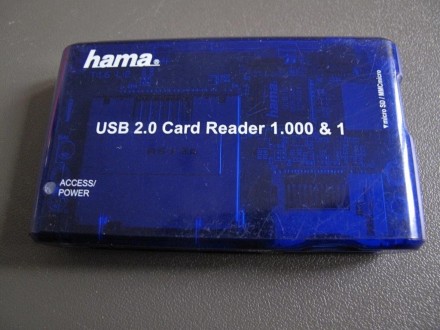 HAMA 00055350 - USB 2.0 čitač memorijskih kartica