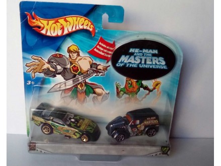 HOT WHEELS Masters of the universe - He-Man/ King Hsss
