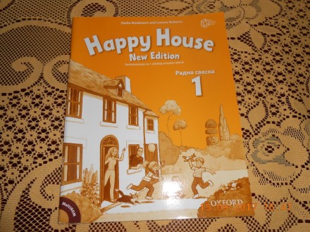 Happy House 1  -  radna sveska, engleski jezik