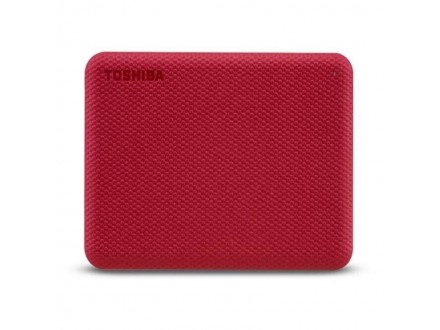 Hard disk TOSHIBA Canvio Advance HDTCA10ER3AAH eksterni/1TB/2.5`/USB 3.2/crvena
