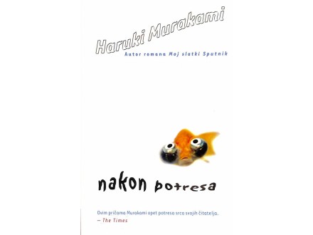 Haruki Murakami - NAKON POTRESA (retko!)
