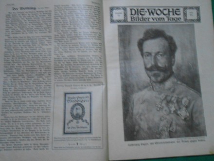 Heft Nr.23 ` Die Woche ` Kriegs Jahr 1915.g.