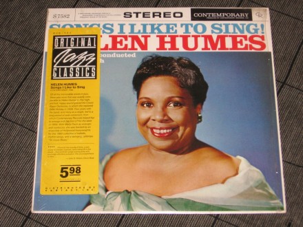 Helen Humes ‎– Songs I Like To Sing