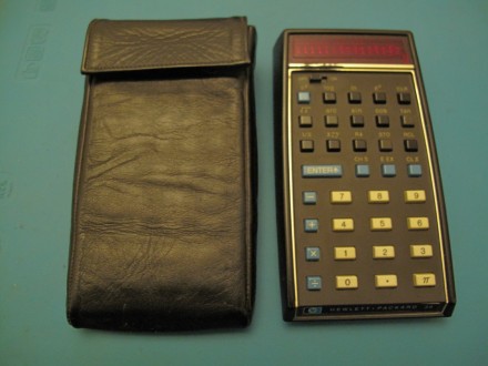 Hewlett-Packard - stara futrola za kalkulator HP 35