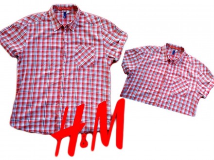 H&M kao nova ili nova košulja. Pamuk. L